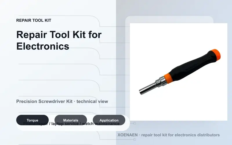 Precision screwdriver kit for repair technical...
