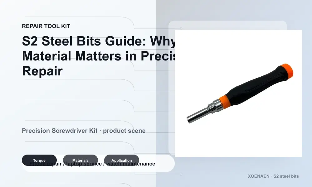Precision screwdriver kit for repair