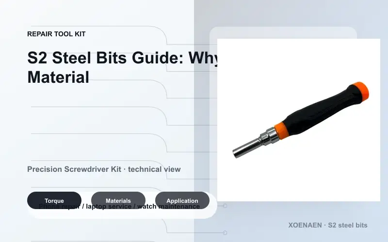 Precision screwdriver kit for repair technical...