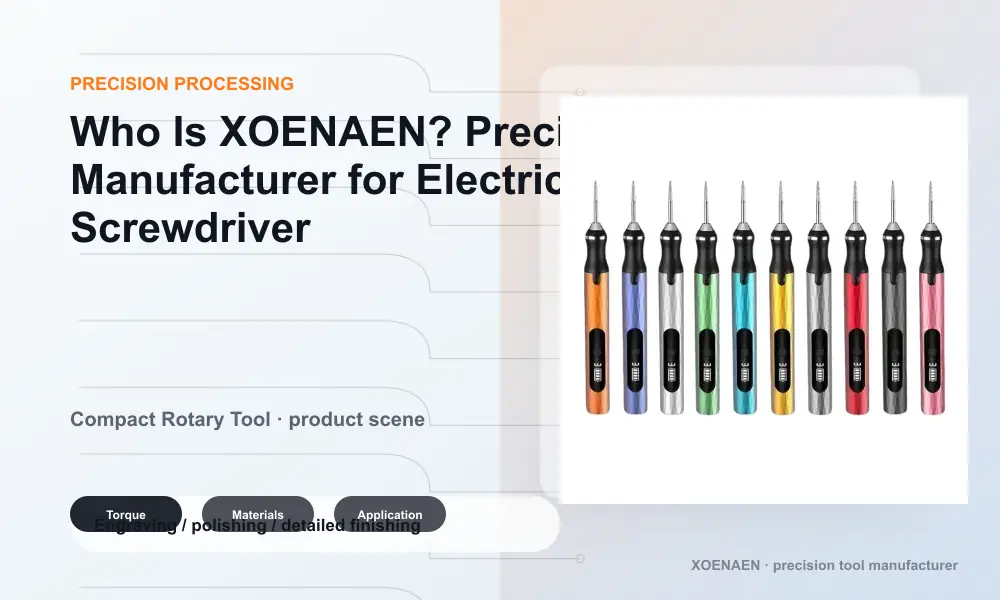 Electric screwdriver for electronics repair