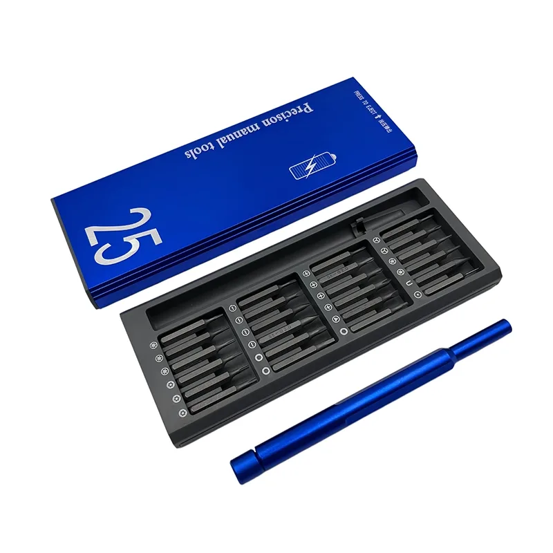 XOENAEN 25-in-1 Precision Manual Screwdriver Set product detail - electronics repair screwdriver kit supplier