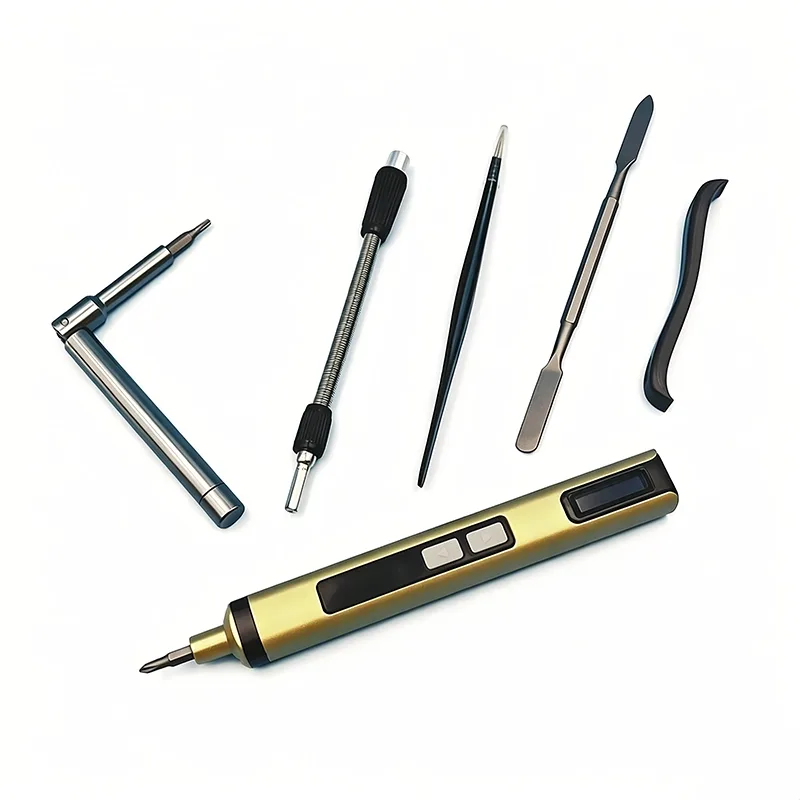 XOENAEN Electric Precision Screwdriver Kit for Electronics Repair product detail - Electric screwdriver kit for technicians