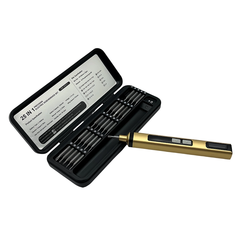 25-in-1 Electric screwdriver set — charging and performance detail — thumbnail