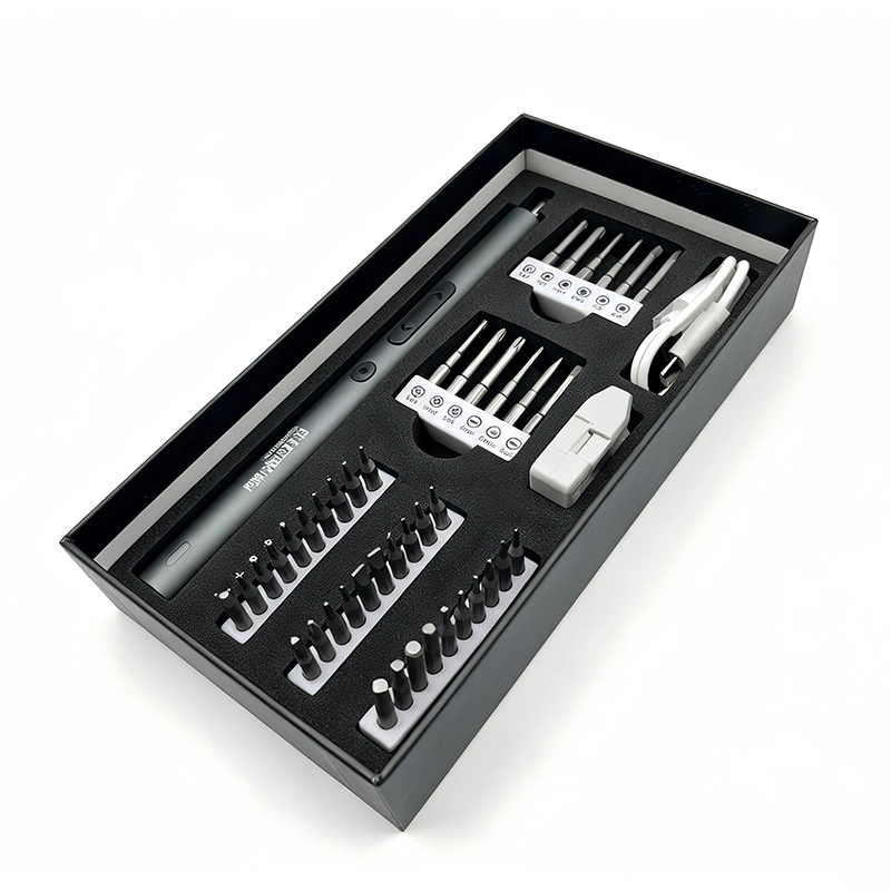44-in-1 Electric screwdriver set — complete set and storage case