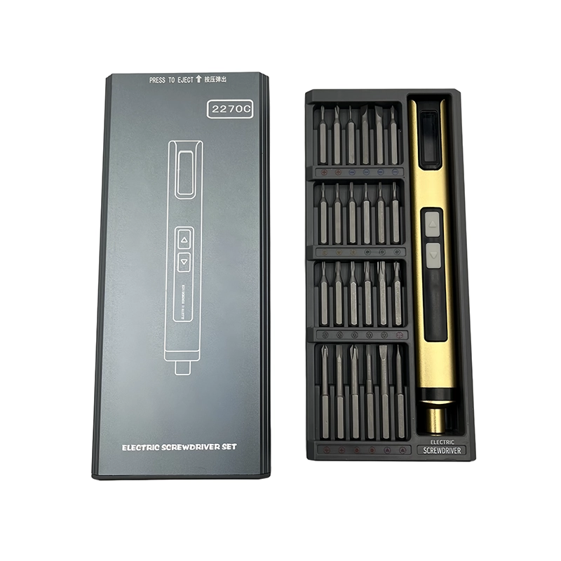 50-in-1 Electric screwdriver set — complete set and storage case