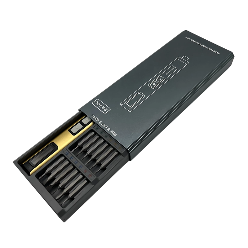 50-in-1 Electric screwdriver set — product dimensions and features — thumbnail
