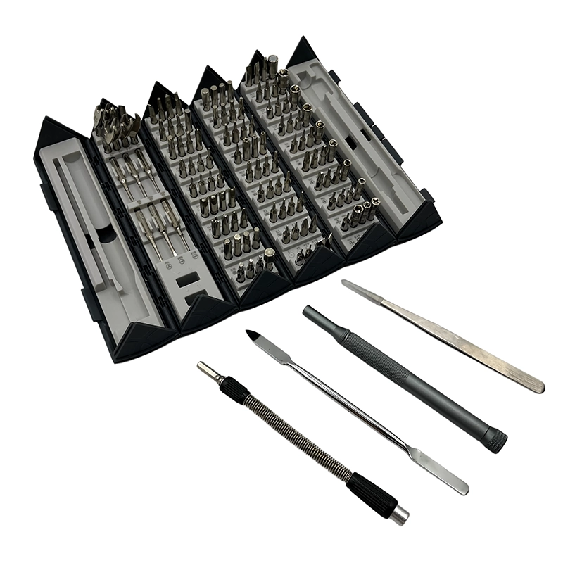 128-in-1 Screwdriver Set - Manual — screwdriver body and controls — thumbnail