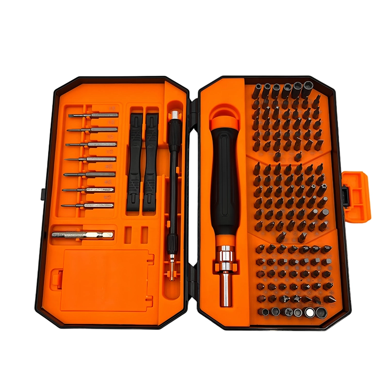 148-in-1 Screwdriver Set - Manual — complete set and storage case