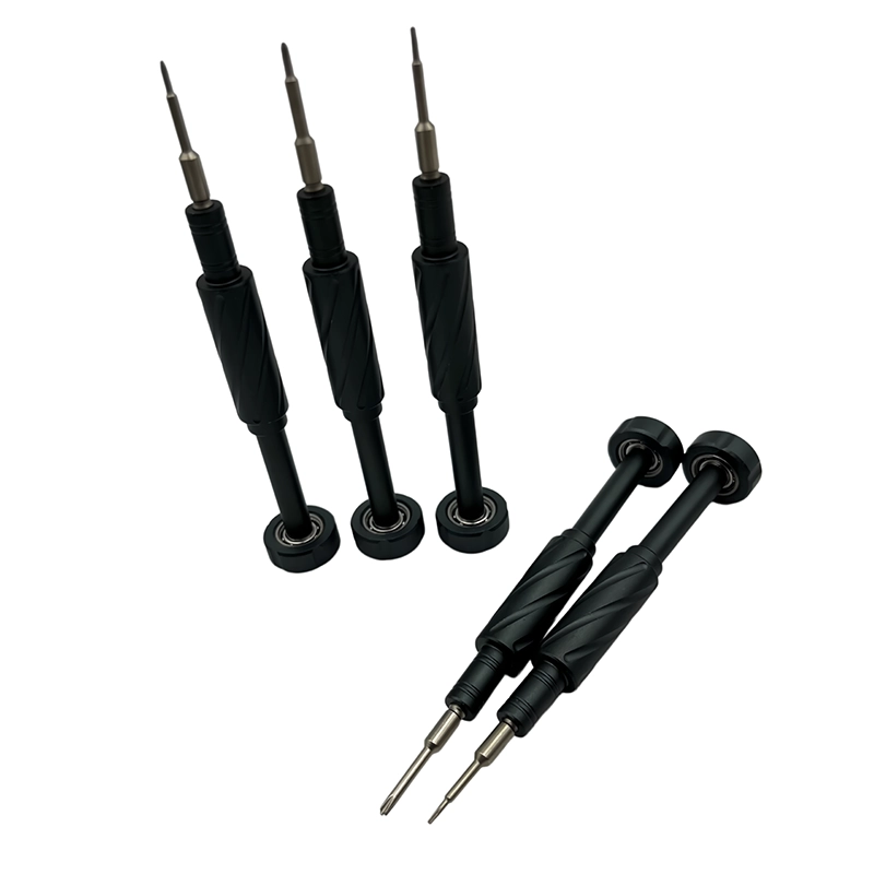 XOENAEN 208-in-1 manual precision kit prepared for checking whether a slotted blade actually matches a small electronics fastener before a delicate repair