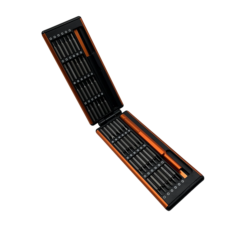 49-in-1 Screwdriver Set - Manual — complete set and storage case