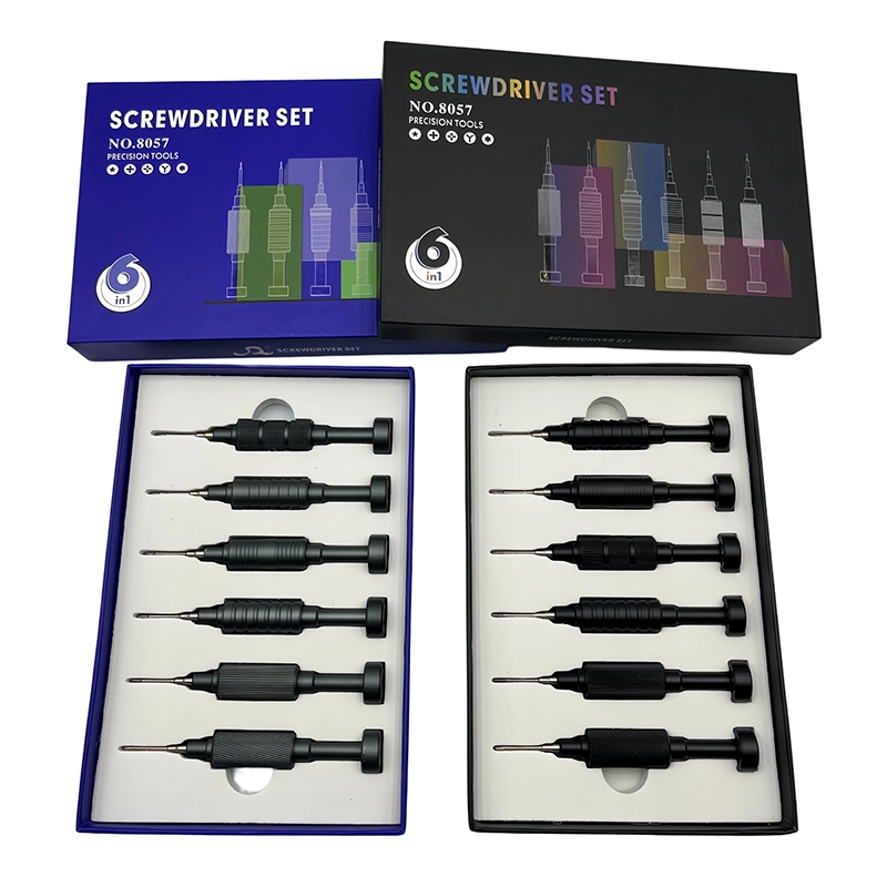 6-in-1 Screwdriver Set - Manual — screwdriver body and controls — thumbnail
