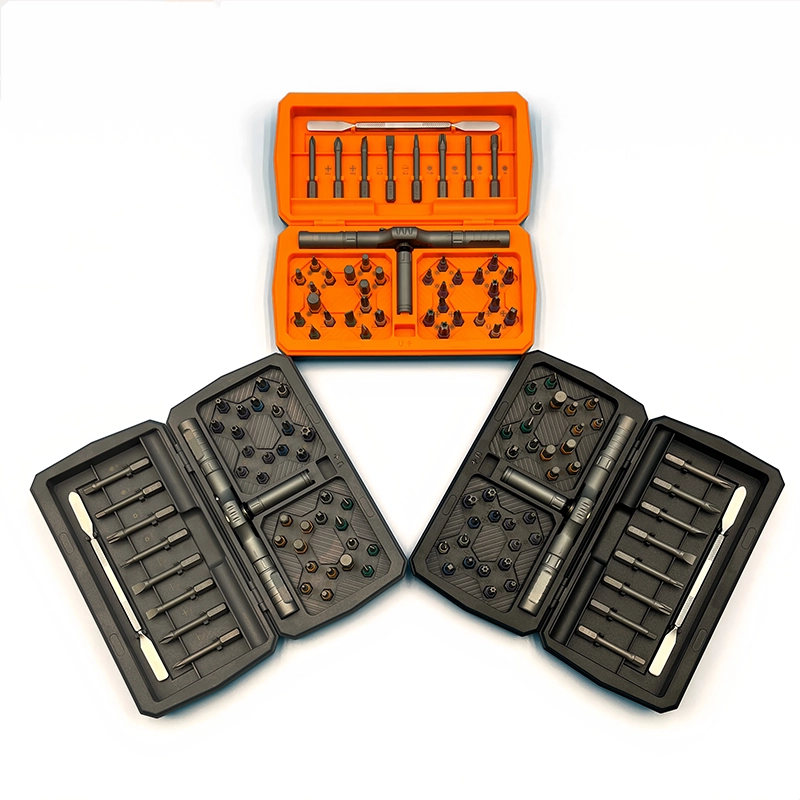 43-in-1 Multifunctional Ratchet Set & S2 Bits — packaging and kit layout — thumbnail